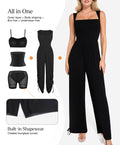 The Shapewear Jumpsuit with Adjustable Trouser Legs