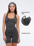 Popilush? The Shapewear Romper Seamless Sport Crossback
