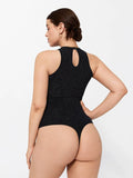 Shapewear Metallic Seamless Tummy-Control Durable Bodysuit