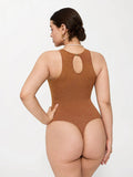 Shapewear Metallic Seamless Tummy-Control Durable Bodysuit