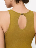 Shapewear Metallic Seamless Tummy-Control Durable Bodysuit