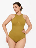 Shapewear Metallic Seamless Tummy-Control Durable Bodysuit