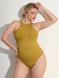 Shapewear Metallic Seamless Tummy-Control Durable Bodysuit