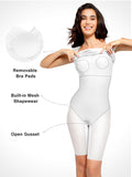 Popilush? Bodycon Summer Dress Low Back The Shapewear Dress Square Neck Backless Short Sleeve Midi