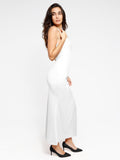 Popilush? Bodycon Shaping Slip Dress Summer The Shapewear Dress Ruched Slit Maxi