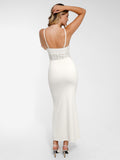The Shapewear Dress Mermaid Hem Lace Slip Maxi