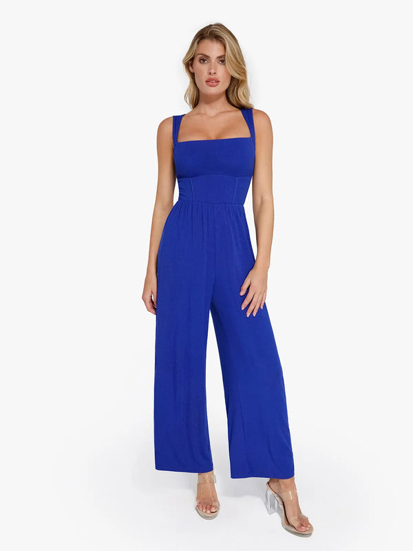 The Shapewear Jumpsuit with Adjustable Trouser Legs