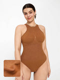 Shapewear Metallic Seamless Tummy-Control Durable Bodysuit