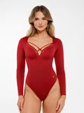 new-arrivals-shapewear-long-sleeve-mesh-inset-tummy-control-bodysuit-red-s-mt240146-rd3p-s-35071702663344.webp
