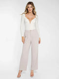 New arrivals The Shapewear Bodysuit Long Sleeve V-Neck Lace Trim