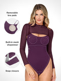 New arrivals The Shapewear Bodysuit Sheer Mesh Cutout Set