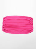 Popilush Wrap Shawl for Bridal Wedding Party Dress Bluetag Cooling Ruched Bandeau Shawl