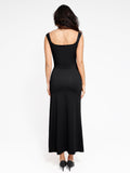 Popilush? Built-in Shapewear Off Shoulder Split Maxi Dress