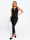 Popilush? Sleeveless Shapewear Zip Front Jumpsuit
