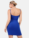 Built-In Shapewear Slip Mini Lounge Dress