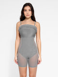 Built-In Shapewear Slip Mini Lounge Dress