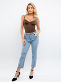 Popilush? Built-in Shapewear Corset Style Thong Bodysuit