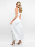 Popilush? Built-In Shapewear Square Neck Sleeveless Maxi Dress