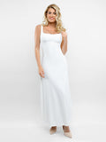 Popilush? Built-In Shapewear Square Neck Sleeveless Maxi Dress