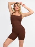 Popilush Seamless Square-Neck Short Bodysuit