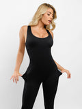 Popilush? U-Neck One Piece Sleeveless Jumpsuit