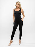 Popilush? U-Neck One Piece Sleeveless Jumpsuit