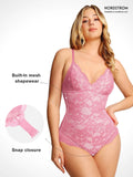 Lace Smooth Firm Control Thong Bodysuit