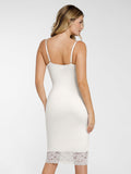 The Shapewear Dress V-Neck Lace Midi