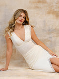 The Shapewear Bodysuit Sleeveless Lace V-Neck