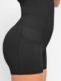 Popilush? Sports Tennis Dress Pet Hair Resistant Square Neck Workout Shapewear Dress