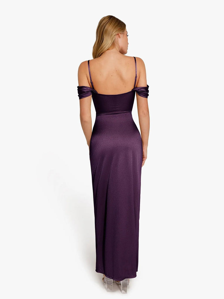 new-arrivals-shapewear-off-shoulder-shine-ruched-sculpting-maxi-dress-35168195903664.webp