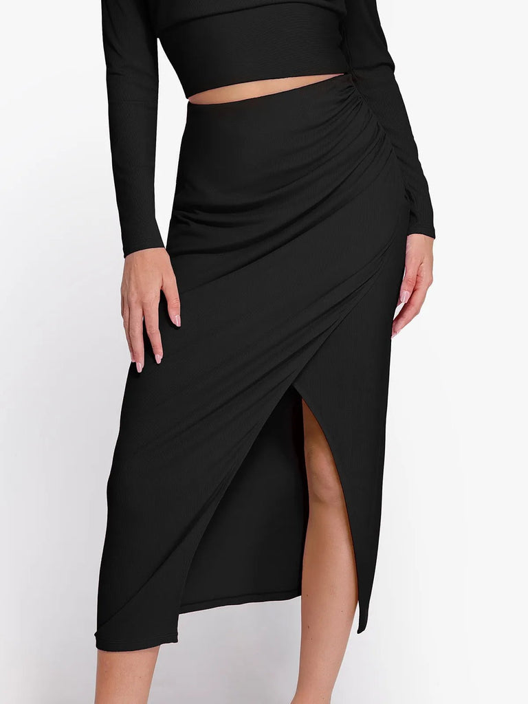 new-arrivals-shapewear-rib-modal-built-in-sculpting-midi-wrap-skirt-office-work-knee-length-pencil-skirts-black-xs-mt240073-bk1p-xs-35227060011184.webp