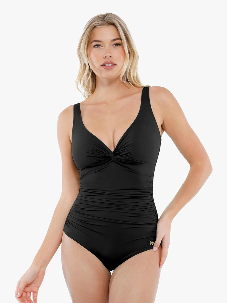 new-arrivals-shapewear-twist-front-ruched-sculpting-swimsuit-black-xs-yd250010-bk1p-xs-35752940110000.webp