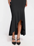 New arrivals The Shapewear Dress Long Sleeve Mermaid Hem Lace Maxi