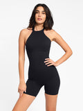 Popilush? Hanging-Neck One Piece Shapewear Romper