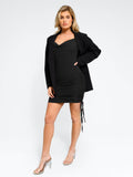 Popilush? Bodycon Shaping Slip Dress Summer Built-In Shapewear Ruched Slip Modal Mini Dress