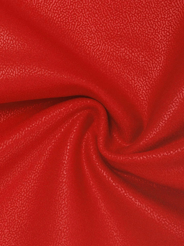 The Shapewear Dress Leather Mock Neck Midi