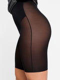 Popilush? Built-In Shapewear Denim Bustier Midi Dress
