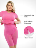 Popilush? Built-In Shapewear Mock Neck Modal Dresses