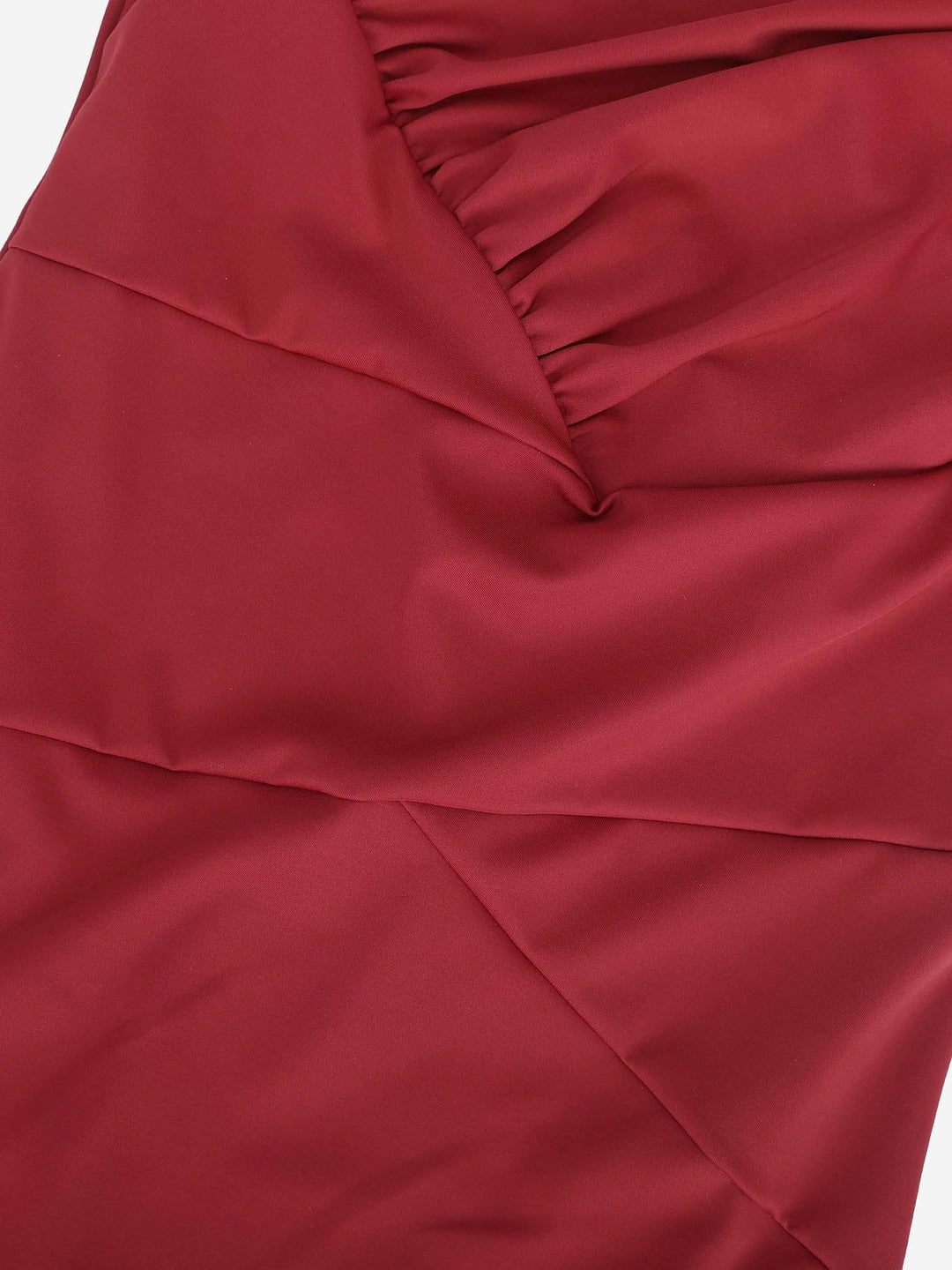 Popilush? Built-In Shapewear Off Shoulder Ruched Midi Dress