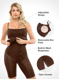 Popilush? Built-In Shapewear Slip Ruched Midi Dress