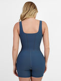 Popilush? Body Shaper Jumpsuit Tank Denim Denim One Piece Shapewear Romper