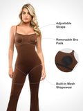 Popilush? One Piece Shapewear Flare Slip Jumpsuit
