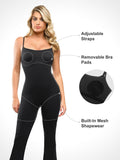 Popilush? One Piece Shapewear Flare Slip Jumpsuit