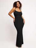 Popilush Shaping Slip Dress Soft Loungewear 8 in 1 Built-In Shapewear Maxi Dress